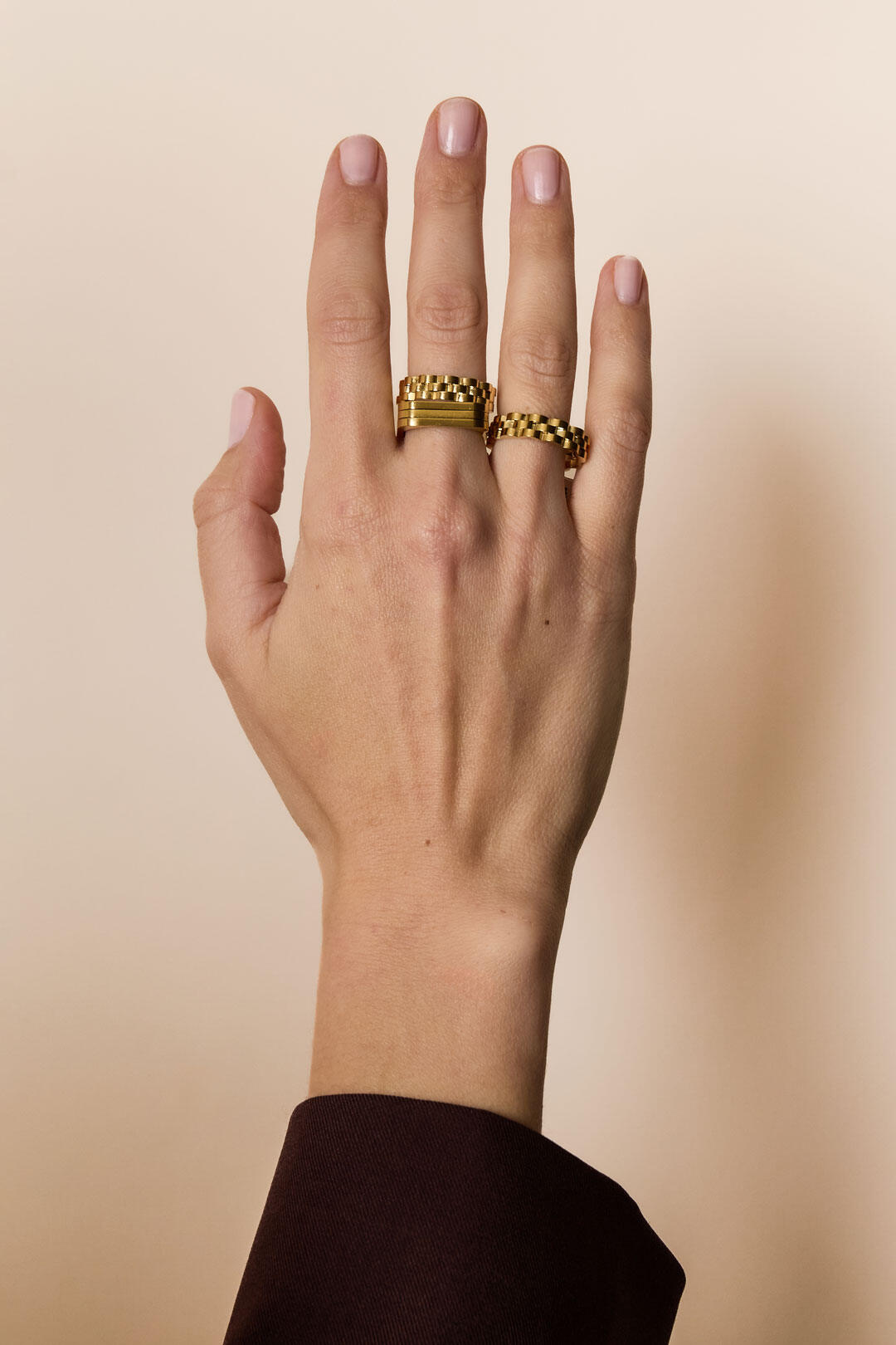 Elegante Minimalistische Gouden Ring