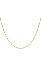 Ketting Van Massieve Kralen - 4 mm