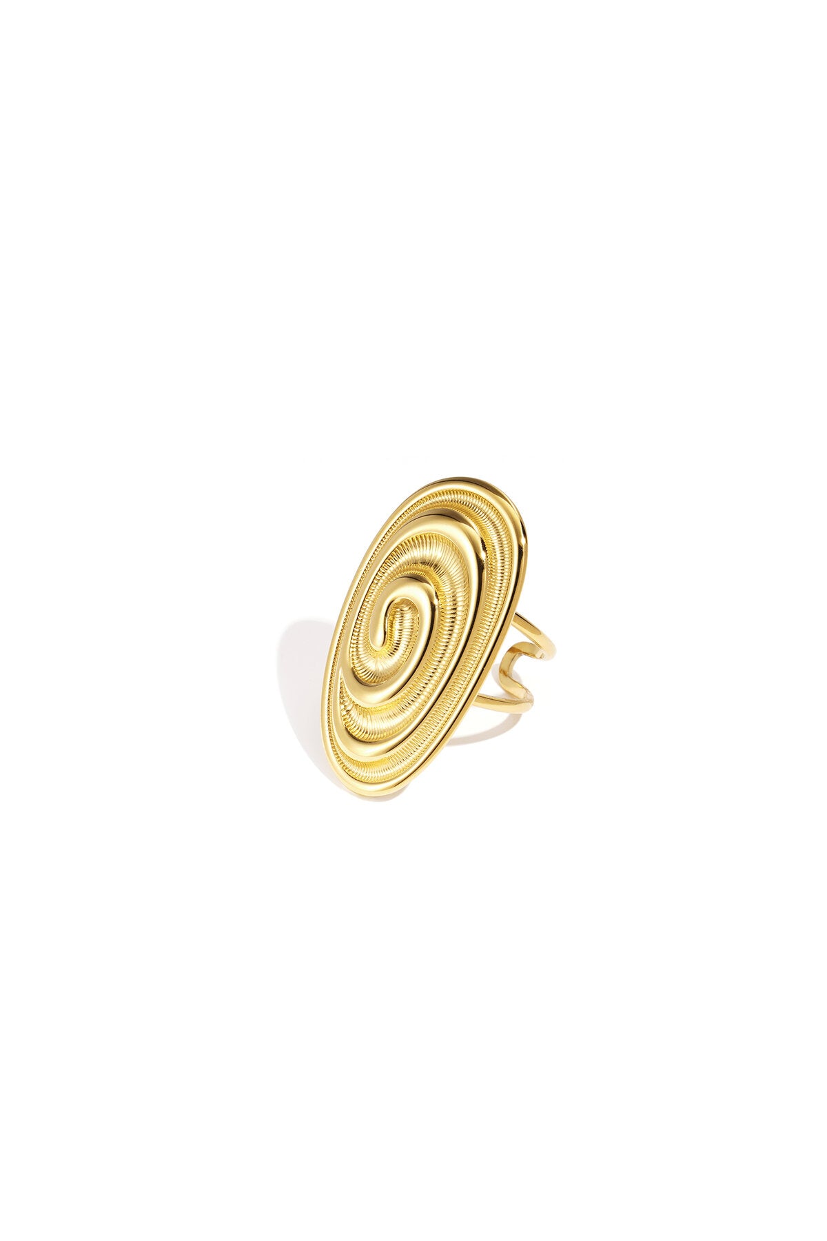 Elegante, Verstelbare, Opvallende Gouden Ring