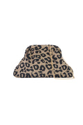 Stylish Leopard Print Half-moon Crossbody Bag