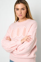 Gebreide Truien Casual Letters