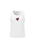 Zachte Geknipte Hart Tank