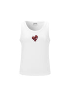 Zachte Geknipte Hart Tank