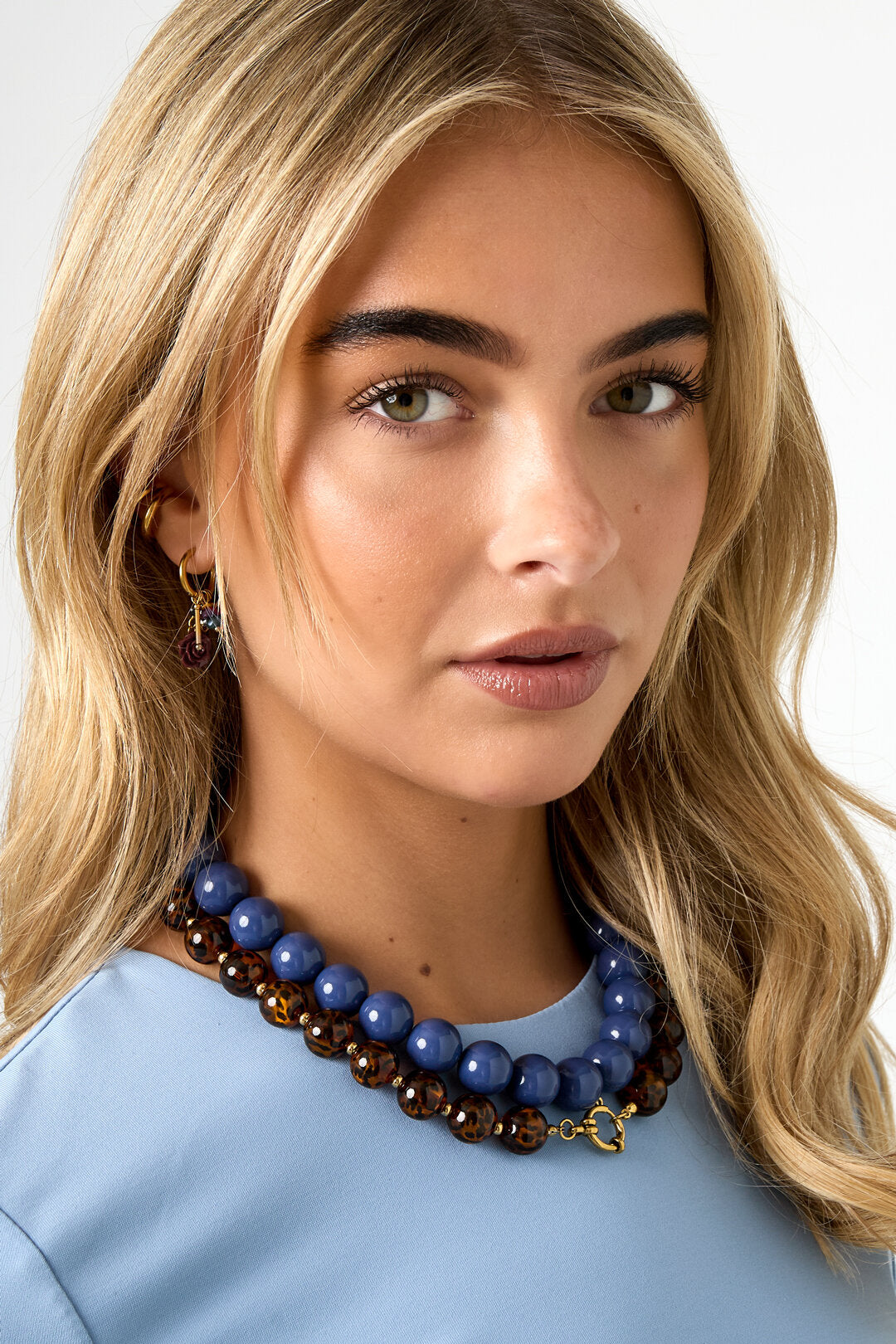 Stijlvolle Kralenketting van Hars 