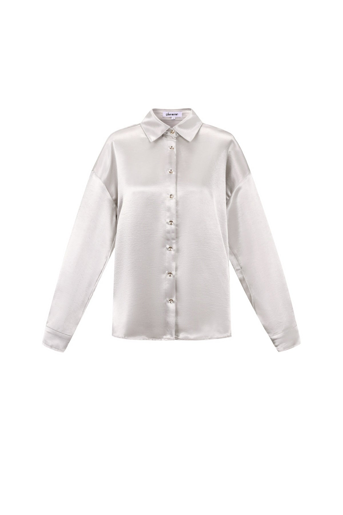 Overhemd Casual Solid Color Basic