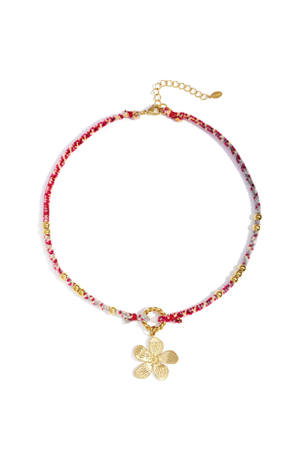 Elegante Ketting Met Bloemhanger
