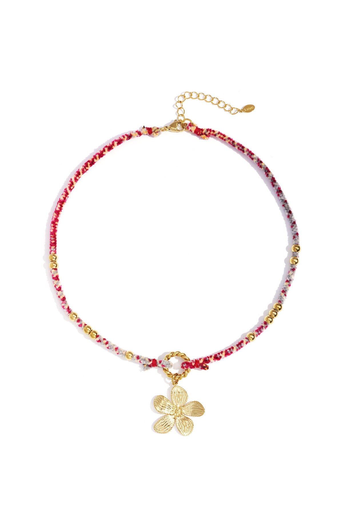 Elegante Ketting Met Bloemhanger