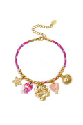 Armbanden Met Bloemen Touwbedeltjes 