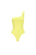 Gebreide Nylon Bodywear Bodysuit Eén-Schouder
