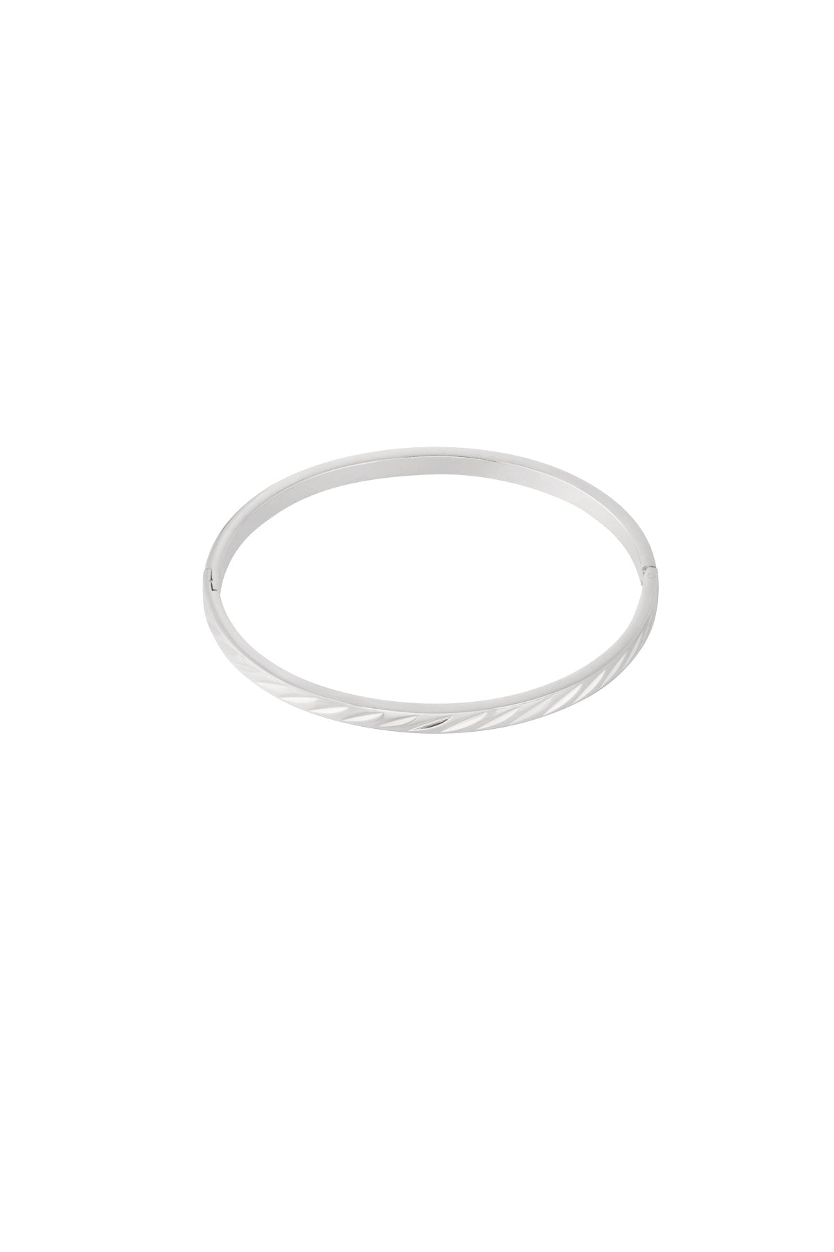 Eenvoud En Elegante Staal Armband