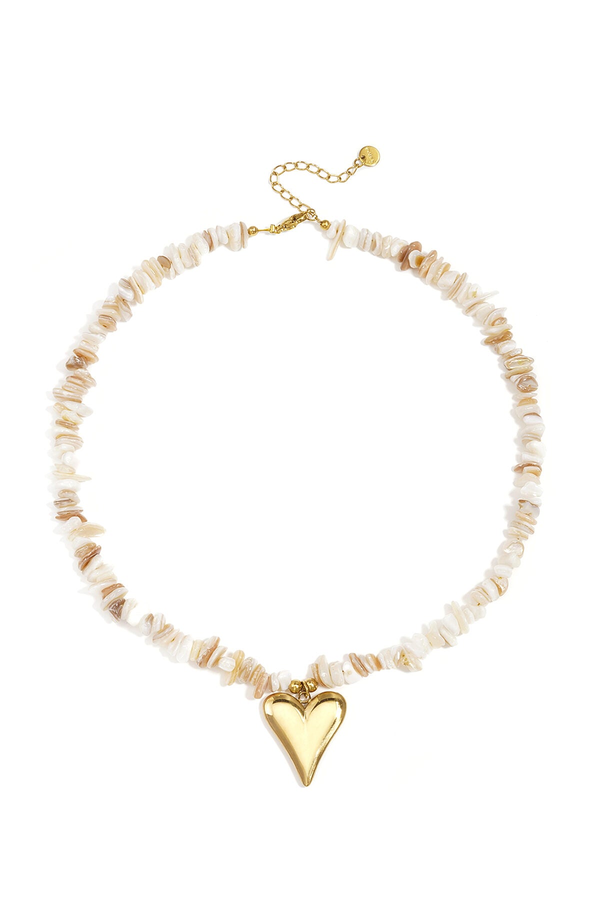 Elegante Hartvormige Kralenketting
