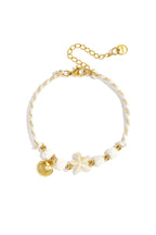 Armband Met Kralen Van Touwmotief, Zeester En Schelp