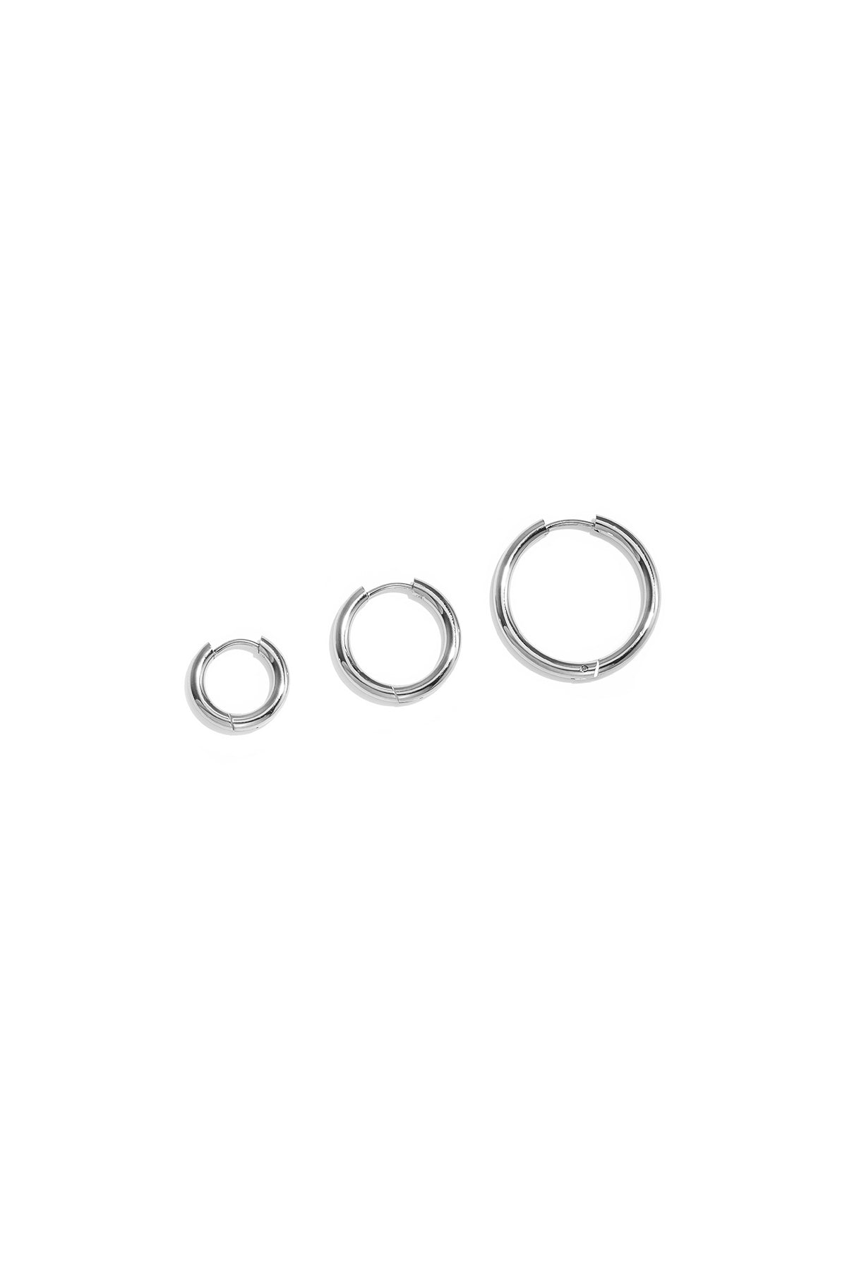 Stalen Oorbellen Set