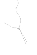 Roestvrijstalen Hangerkettingen Met Hartvormige Hanger