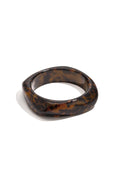 Stijlvolle Leopardenprint Resin Armband