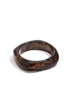 Stijlvolle Leopardenprint Resin Armband