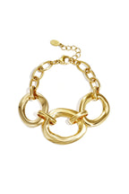 Armband Met Ronde Statement Stukken