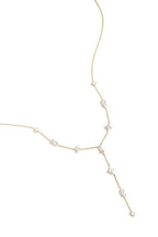 Y-Lijn Ketting Met Steentjes