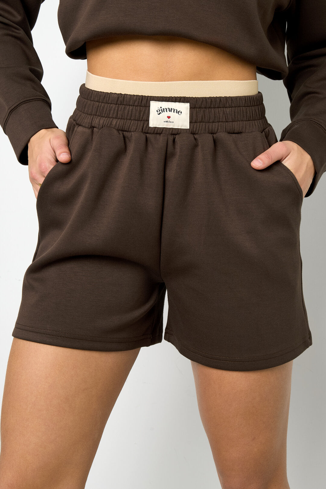Stijlvolle All-Fit Gebreide Shorts