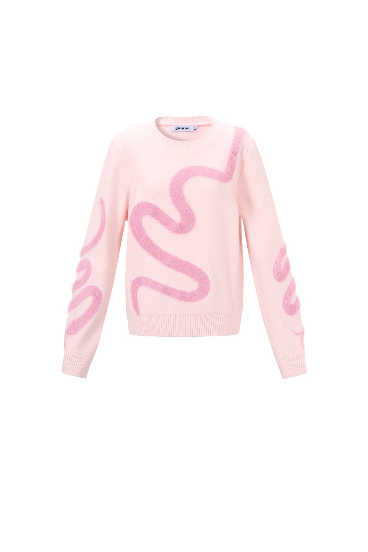 Gebreide Polyestervezel Vrouwen Truien Casual Kleurcontrast