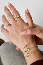 Verstelbare Ring Met Steen In Hart Vorm En Hart