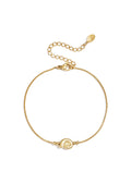 Minimalistische Armband Met Spiraalschelp