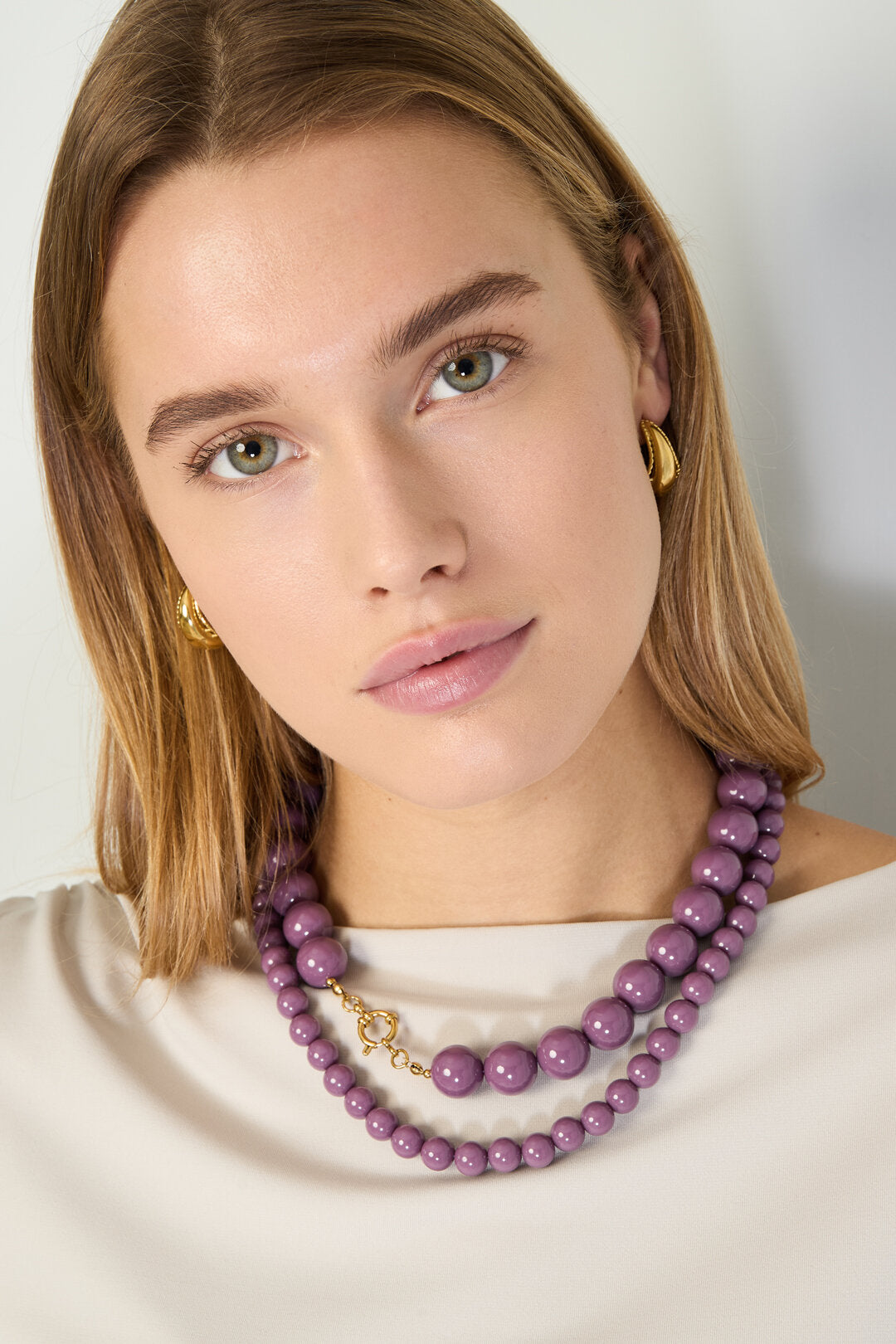 Stijlvolle Hars Kralenketting