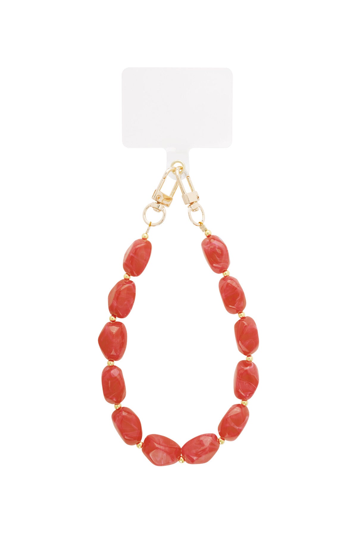Stijlvolle Acryl Telefoonketting