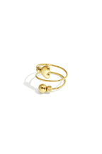 Elegante Minimale Hart Ring