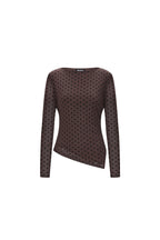 Lange Mouw Blouse met Stippen