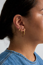 Stalen Oorbellen Set