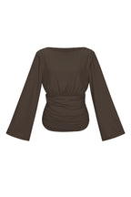 Lange Mouw Boot Neck Top