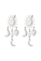 Love to the Moon and Back Oorbellen