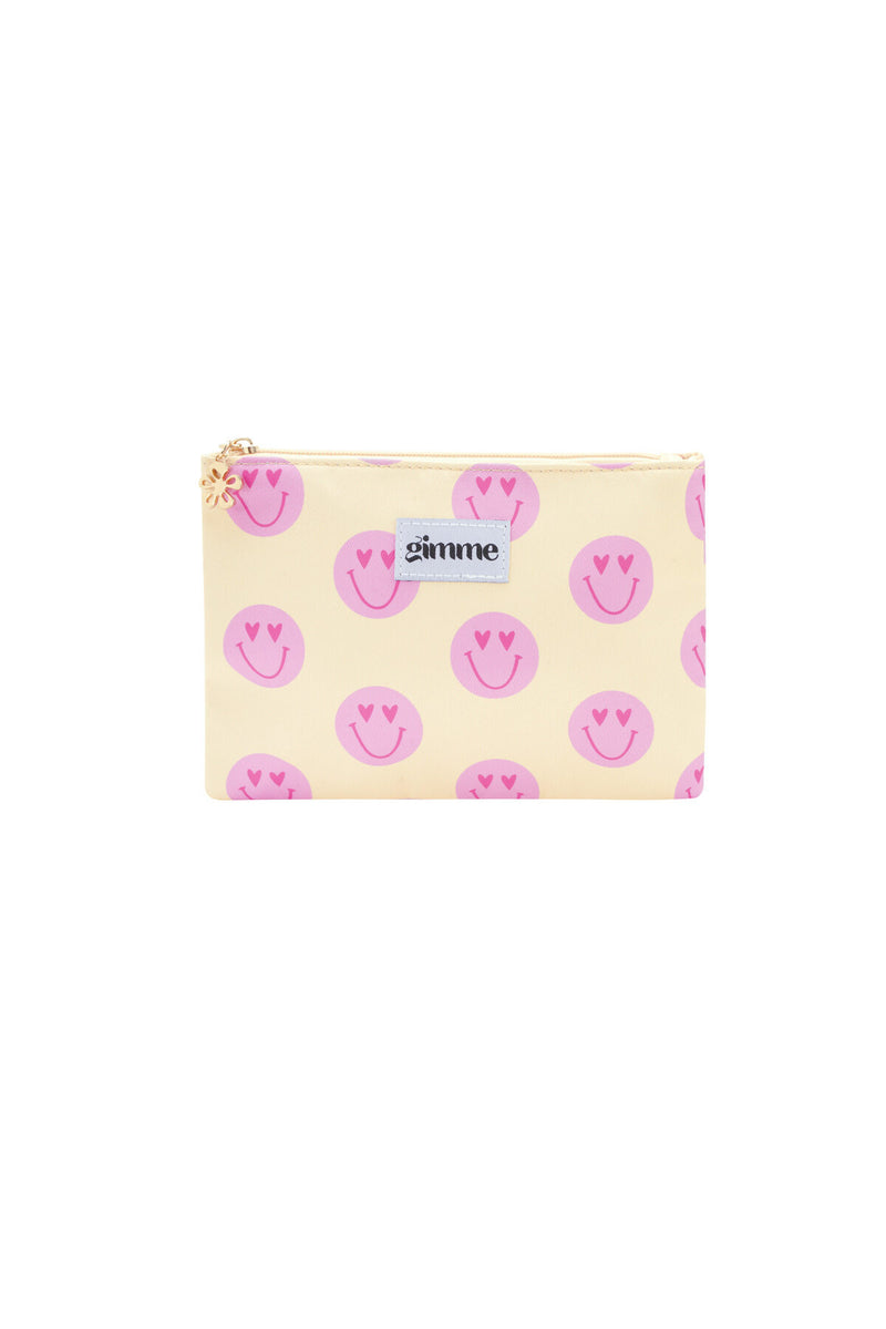 Gezicht met Lachende Glimlach Make-up Tas