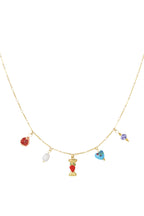Happy Initials Ketting Met Bedels