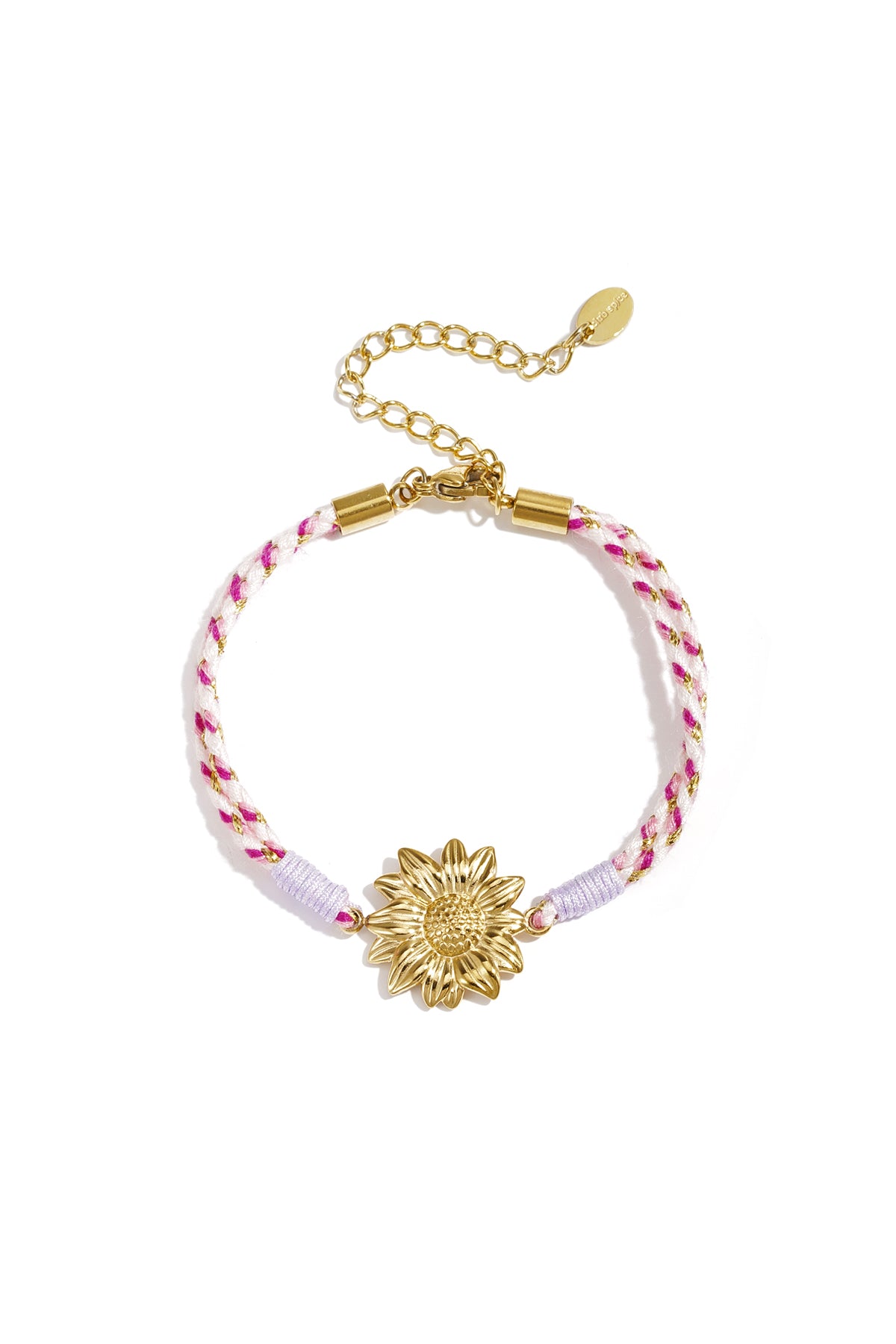 Armbanden Met Touwbedeltjes Bloemenmotief