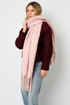 Wintersjaals Effen Kleur