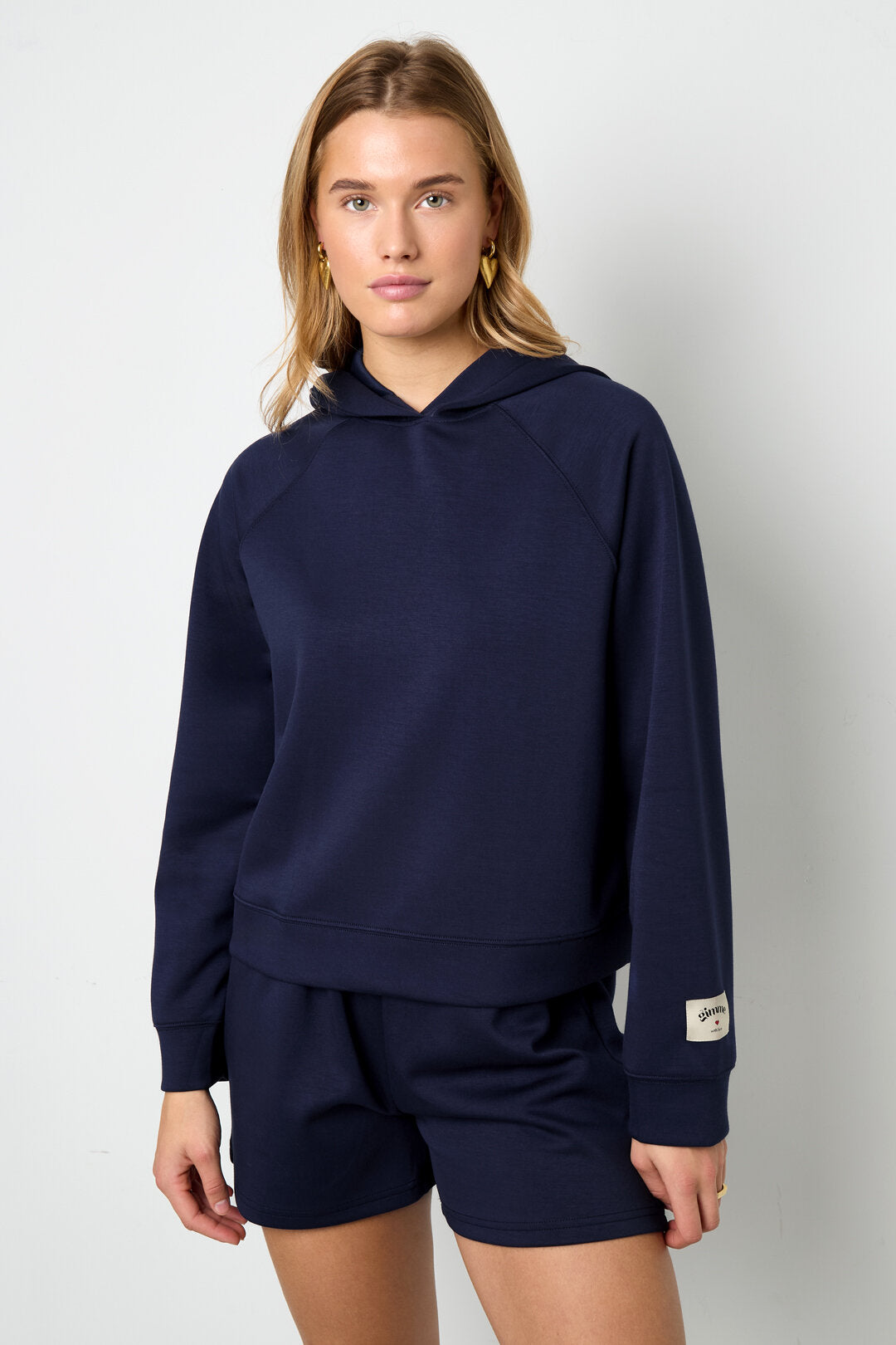 All-Fit Geknapt Sweatshirt