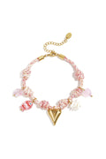 Armbanden Met Hartjes Touwbedeltjes 