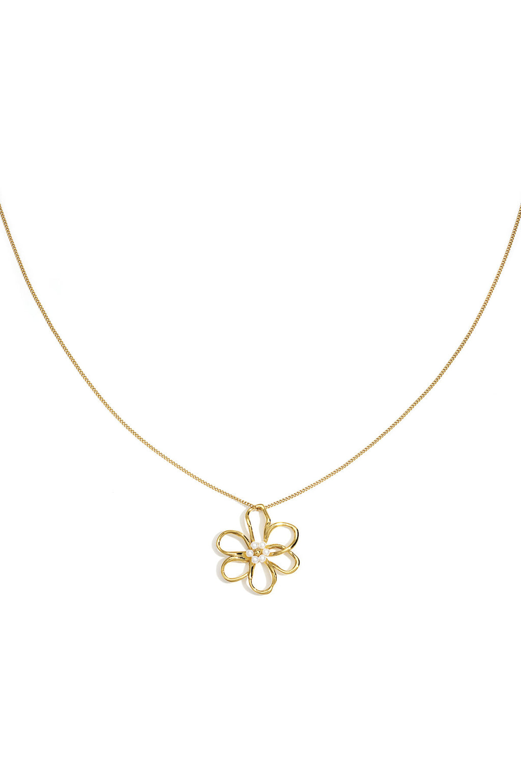 Elegante Gouden Lange Halsketting