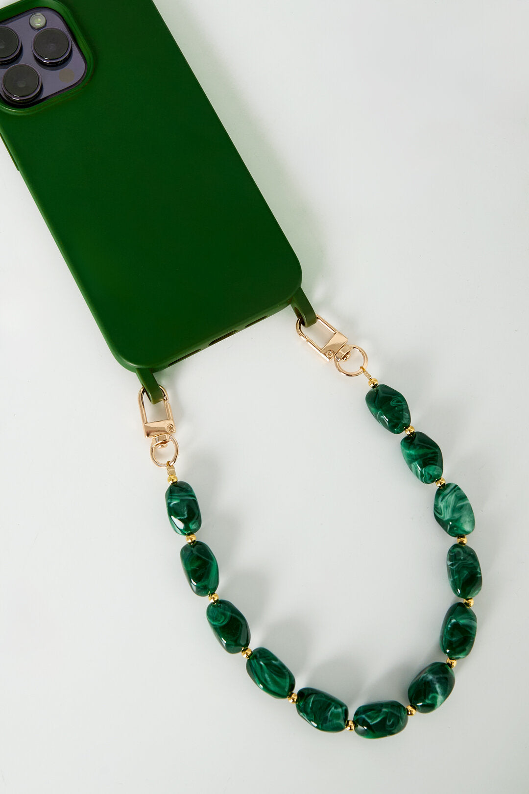 Stijlvolle Acryl Telefoonketting