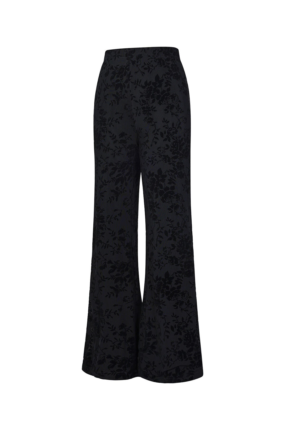 Sexy Florale Flare Broek