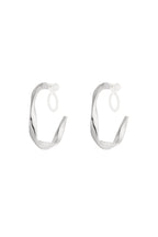 Curve Clip Oorbellen