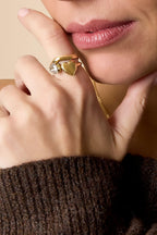Verstelbare Hartvormige Ring