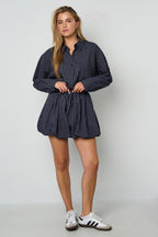 Woven Cotton Vrouwen Shorts Casual Stripes