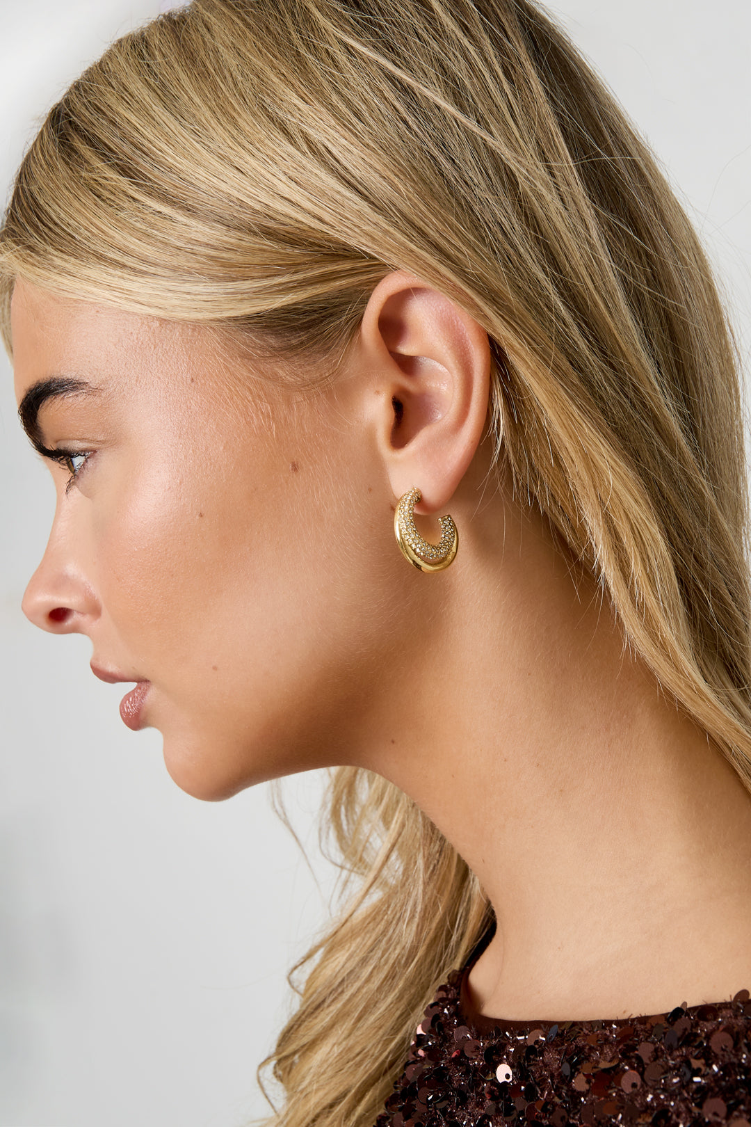 Stijlvolle Hoepeloorbellen Voor Een Glamoureuze Alledaagse Look