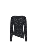 Lange Mouw Blouse met Stippen