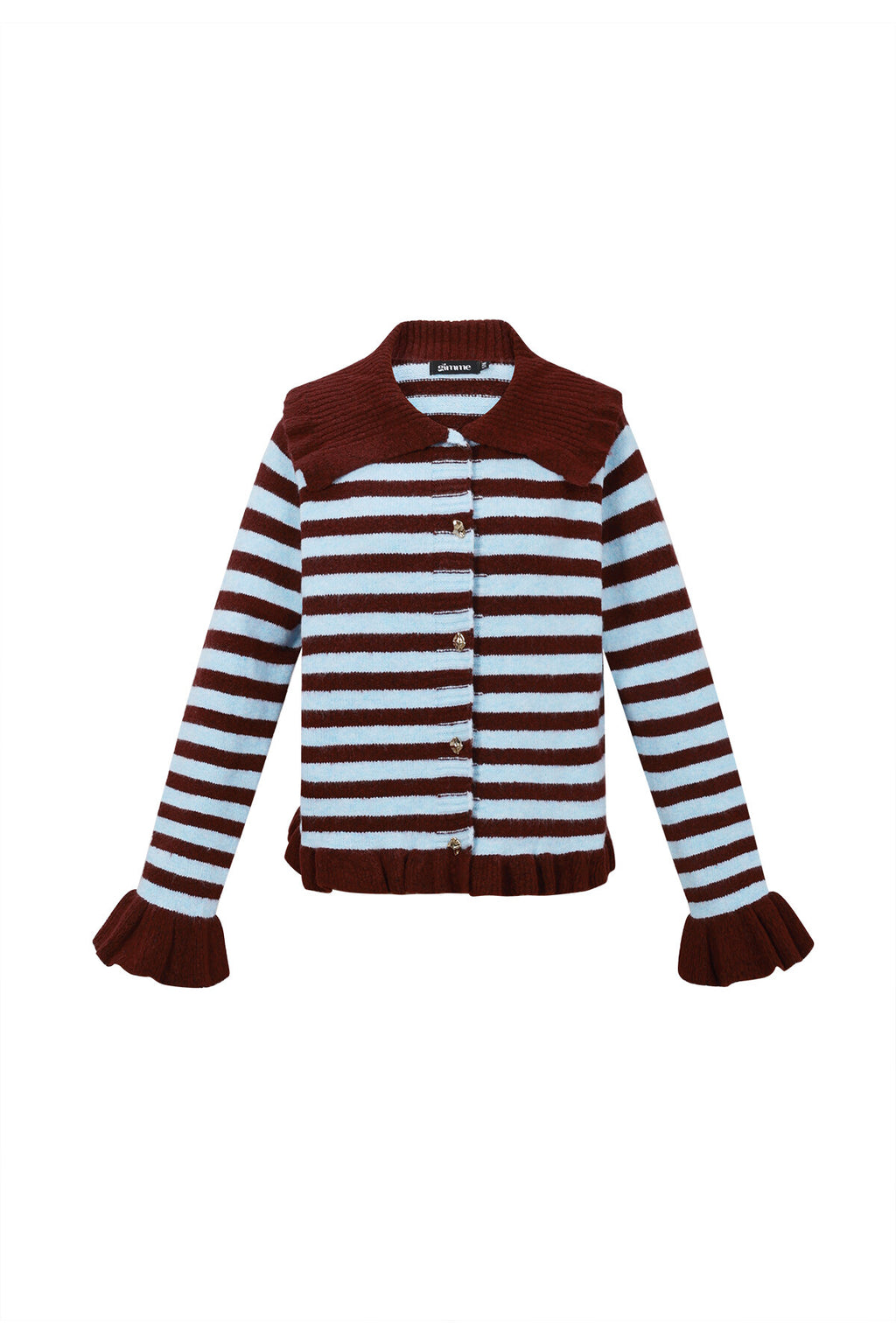 Gebreide Cardigan Casual Strepen