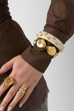 Ketting Met Rustieke Asymmetrische Kralen