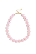 Ketting Met Hartvormige Kralen